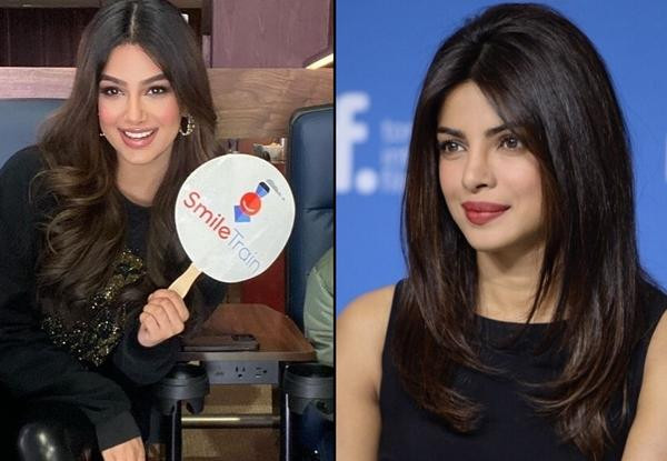 Có người còn đùa: &quot;Đố biết ai mới là Harnaaz Sandhu?&quot;. Ảnh: Instagram.