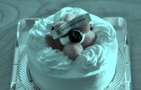 Một bức ảnh khác mà nhiều người vẫn nhìn ra những quả dâu màu đỏ hoặc hồng, dù Kitaoka khẳng định ảnh chỉ có những điểm ảnh màu xám và xanh lục lam. Ảnh: kiyoshi Kitaoka.