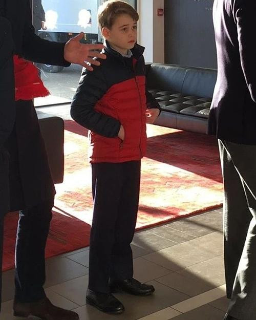 George cao ráo, có khuôn mặt sáng, hiền lành. Ảnh: Instagram.