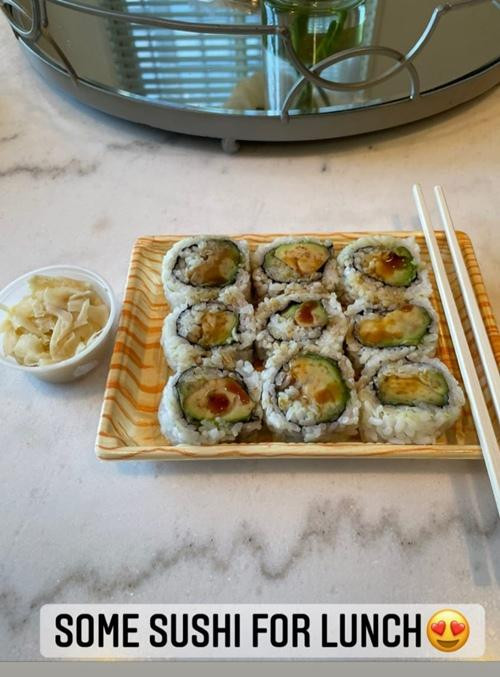 Bữa trưa. Ảnh: Instagram. Bữa trưa. Ảnh: Instagram.