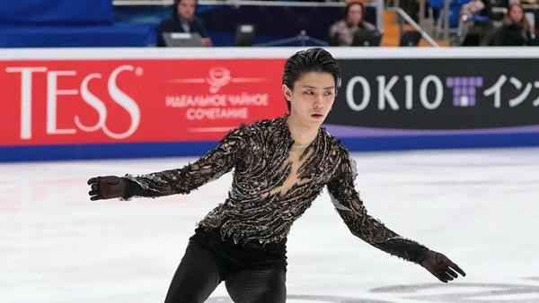 "Hoàng tử băng" Yuzuru Hanyu ở Moscow (Nga). Ảnh: Bukharev Oleg/ Shutterstock.