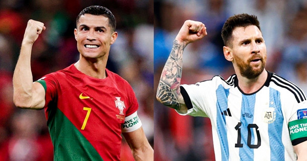 Messi và Ronaldo đều là GOAT đối với các fan của riêng họ. Ảnh: Twitter. Messi và Ronaldo đều là GOAT đối với các fan của riêng họ. Ảnh: Twitter.