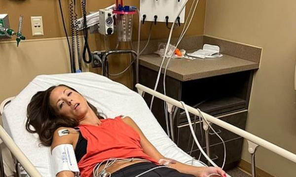 Renee trong bệnh viện. Ảnh: Facebook. Renee trong bệnh viện. Ảnh: Facebook.