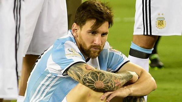 Messi từng tuyên bố giã từ đội tuyển quốc gia. Ảnh: Getty.