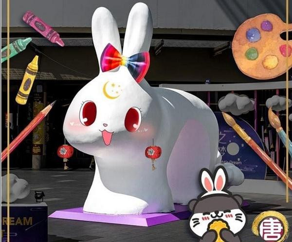 Chú thỏ đã có mắt mũi rồi, chúc mừng thỏ! Ảnh: Facebook. Chú thỏ đã có mắt mũi rồi, chúc mừng thỏ! Ảnh: Facebook.