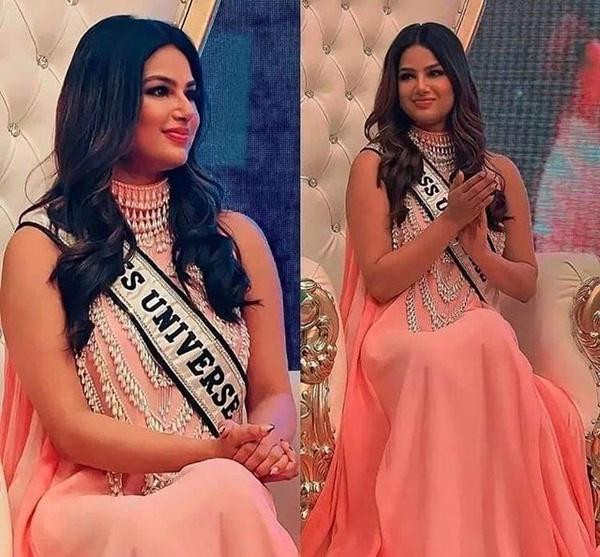 Harnaaz truyền đi thông điệp về yêu thương bản thân. Ảnh: Instagram.