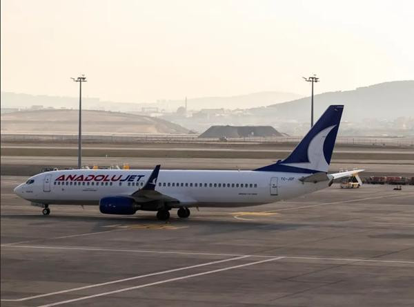 Một chuyến bay của AnadoluJet. Ảnh: Independent. Một chuyến bay của AnadoluJet. Ảnh: Independent.