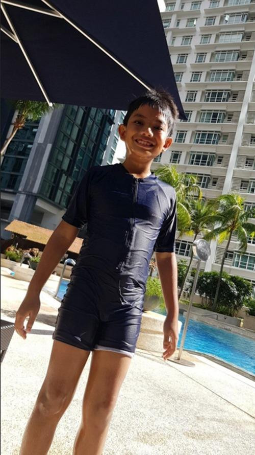 Cậu bé Ali. Ảnh: Muiz Murad. Cậu bé Ali. Ảnh: Muiz Murad.