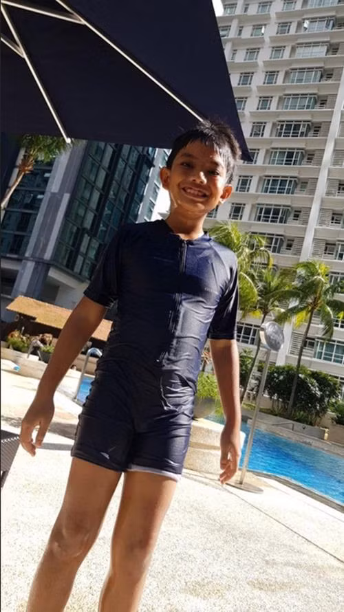 Cậu bé Ali. Ảnh: Muiz Murad.