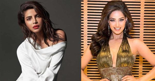 Harnaaz (phải) gọi Priyanka (trái) là nguồn cảm hứng lớn nhất của cô. Ảnh: Instagram.