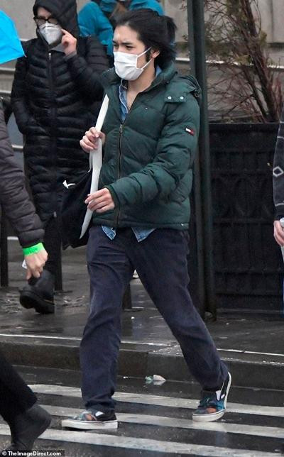 Kei Komuro khi vừa thi xong. Ảnh: The Image Direct.