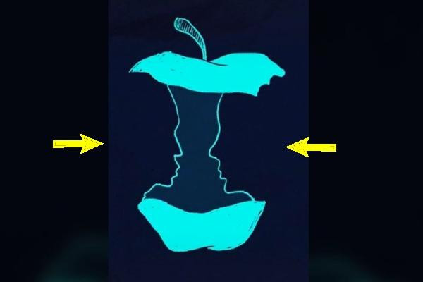 Hay bạn nhìn thấy hai khuôn mặt? Hay bạn nhìn thấy hai khuôn mặt?