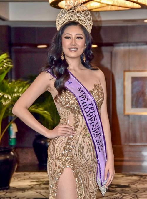 Kylie - Hoa hậu Hoàn vũ Teen Philippines 2022. Ảnh: Facebook.