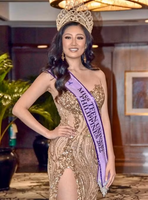 Kylie - Hoa hậu Hoàn vũ Teen Philippines 2022. Ảnh: Facebook.