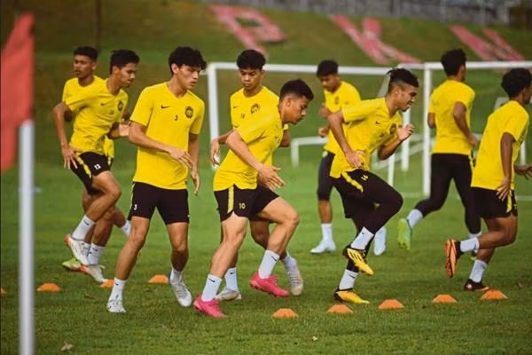 U23 Malaysia khiến cổ động viên nước họ thất vọng vì thua liền 3 trận. Ảnh: Bernama.