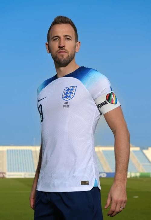 Kane nói sẽ đeo băng One Love, bất chấp khả năng bị phạt. Ảnh: Richard Pelham/ The Sun.