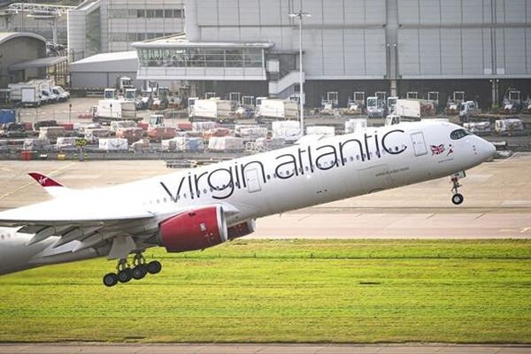 Một chuyến bay của Virgin Atlantic. Ảnh: PA.