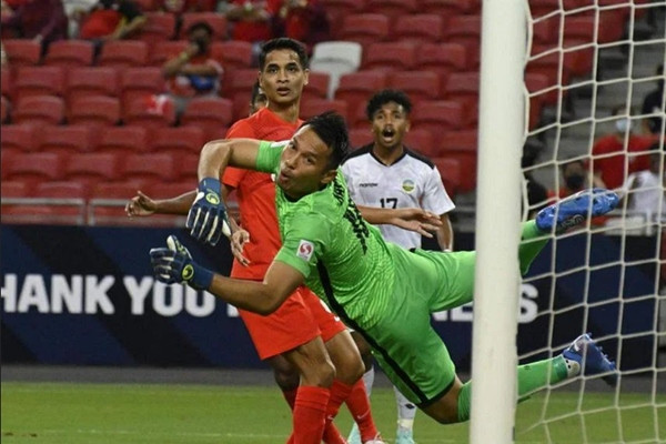 Thủ môn Hassan. Ảnh: FAS.