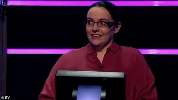 Michelle đã phá kỷ lục của "Ai là triệu phú?" ở Anh. Ảnh: ITV.