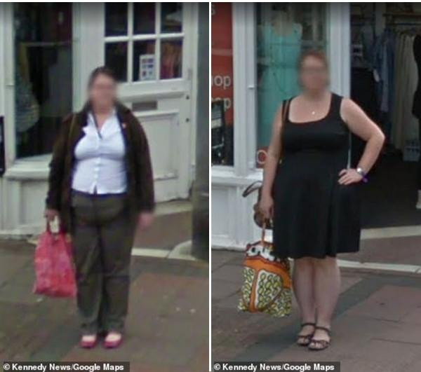 Xe của Google Maps tình cờ chụp ảnh cùng một người, ở cùng một vị trí, cách nhau gần một thập kỷ. Ảnh: Kennedy News/ Google Maps.