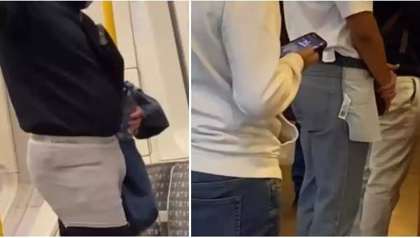 Nhiều người ở London đang mặc quần áo trái ra đường. Ảnh: Instagram. Nhiều người ở London đang mặc quần áo trái ra đường. Ảnh: Instagram.