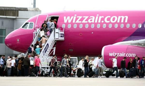 Một máy bay của Wizz Air. Ảnh: PA. Một máy bay của Wizz Air. Ảnh: PA.