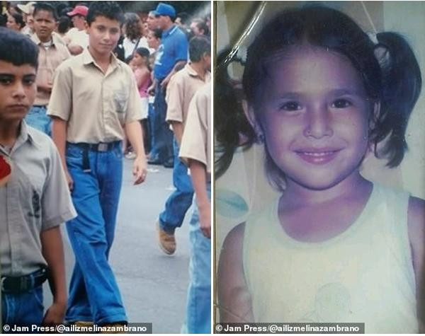 Pedro và Ailiz hồi nhỏ. Ảnh: Jam Press.