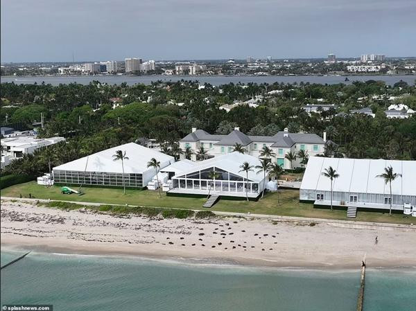 Nơi sẽ diễn ra lễ cưới của Brooklyn - Nicola. Ảnh: Splashnews. Nơi sẽ diễn ra lễ cưới của Brooklyn - Nicola. Ảnh: Splashnews.