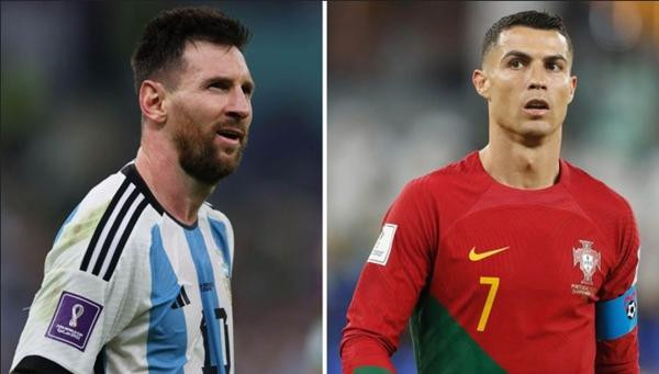 Sau Messi, liệu Ronaldo có ghi được bàn đầu tiên ở vòng loại trực tiếp của World Cup? Ảnh: Planet Football. Sau Messi, liệu Ronaldo có ghi được bàn đầu tiên ở vòng loại trực tiếp của World Cup? Ảnh: Planet Football.