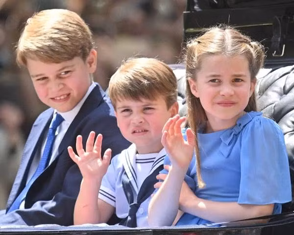 3 con của William - Kate. Ảnh: WireImage. 3 con của William - Kate. Ảnh: WireImage.