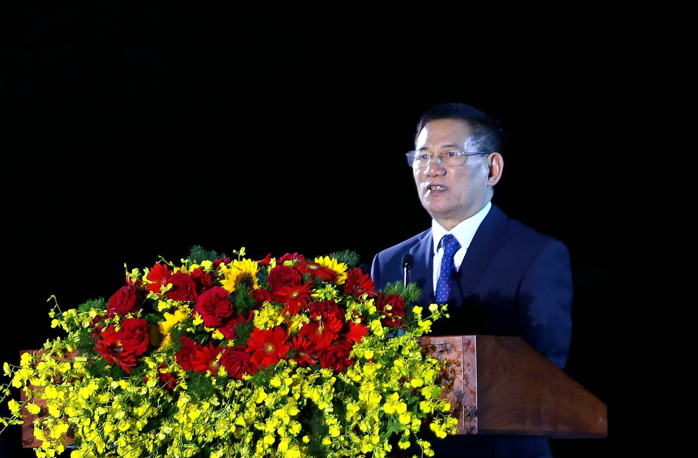 Phó Thủ tướng Hồ Đức Phớc phát biểu tại lễ khai mạc Festival. Phó Thủ tướng Hồ Đức Phớc phát biểu tại lễ khai mạc Festival.