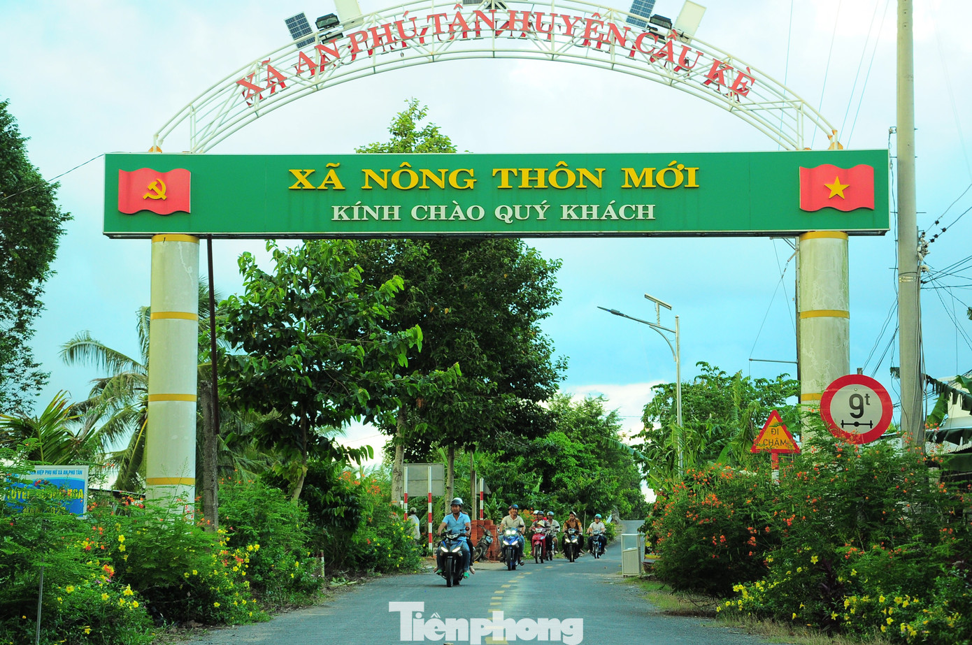 Tỉnh Trà Vinh đã hoàn thành xây dựng nông thôn mới, tăng trưởng kinh tế năm 2024 cao nhất khu vực Đồng bằng sông Cửu Long. Ảnh: CK