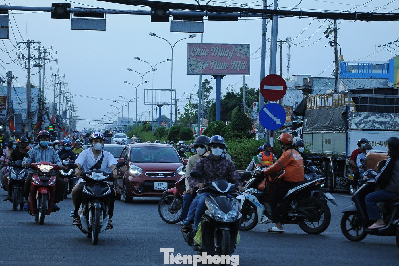 Nút giao Nguyễn Văn Linh – 3 Tháng 2. Ảnh: CK Nút giao Nguyễn Văn Linh – 3 Tháng 2. Ảnh: CK