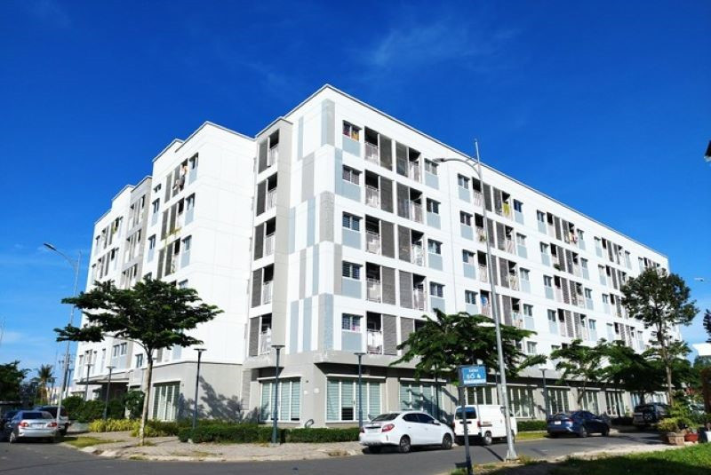 Một dự án nhà ở xã hội tại quận Cái Răng, thành phố Cần Thơ.