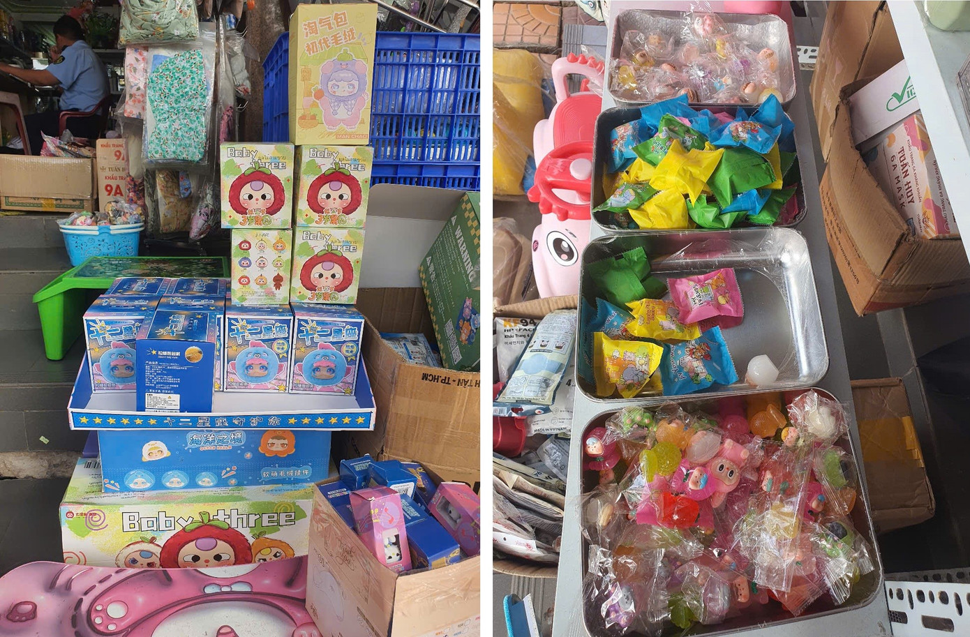 Sản phẩm phát hiện tại hộ kinh doanh.