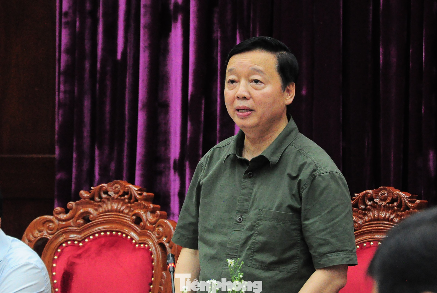 Phó Thủ tướng Trần Hồng Hà làm việc với tỉnh Vĩnh Long. Ảnh: CK. Phó Thủ tướng Trần Hồng Hà làm việc với tỉnh Vĩnh Long. Ảnh: CK.