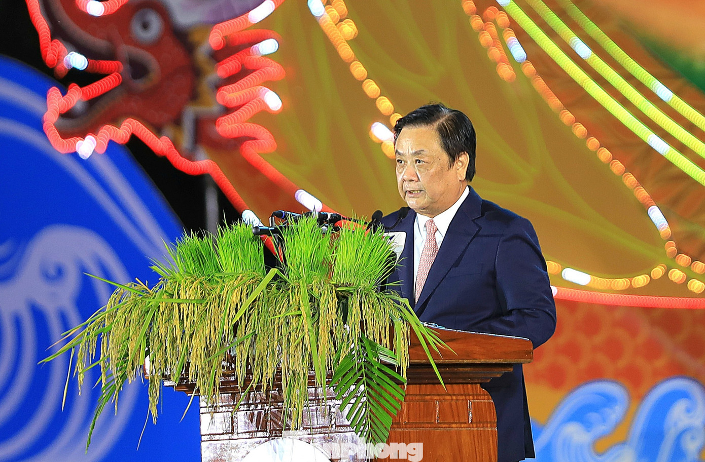 Bộ trưởng Lê Minh Hoan phát biểu khai mạc Festival. Ảnh: CK Bộ trưởng Lê Minh Hoan phát biểu khai mạc Festival. Ảnh: CK