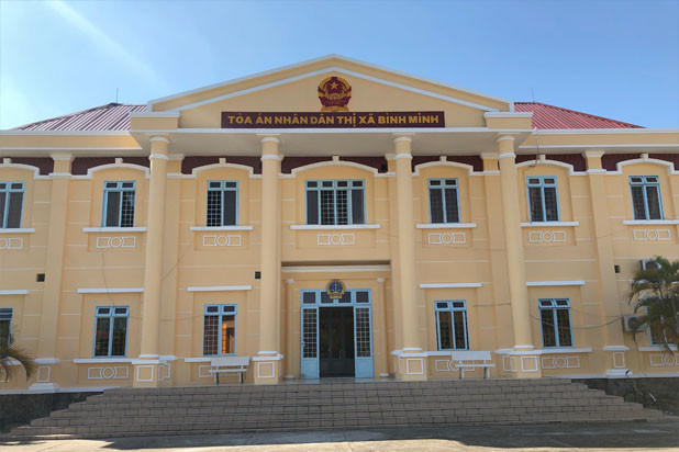 TAND thị xã Bình Minh, tỉnh Vĩnh Long.