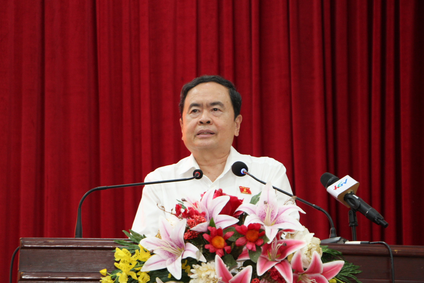 Phó Chủ tịch Thường trực Quốc hội Trần Thanh Mẫn phát biểu tại hội nghị. Ảnh: PV Phó Chủ tịch Thường trực Quốc hội Trần Thanh Mẫn phát biểu tại hội nghị. Ảnh: PV