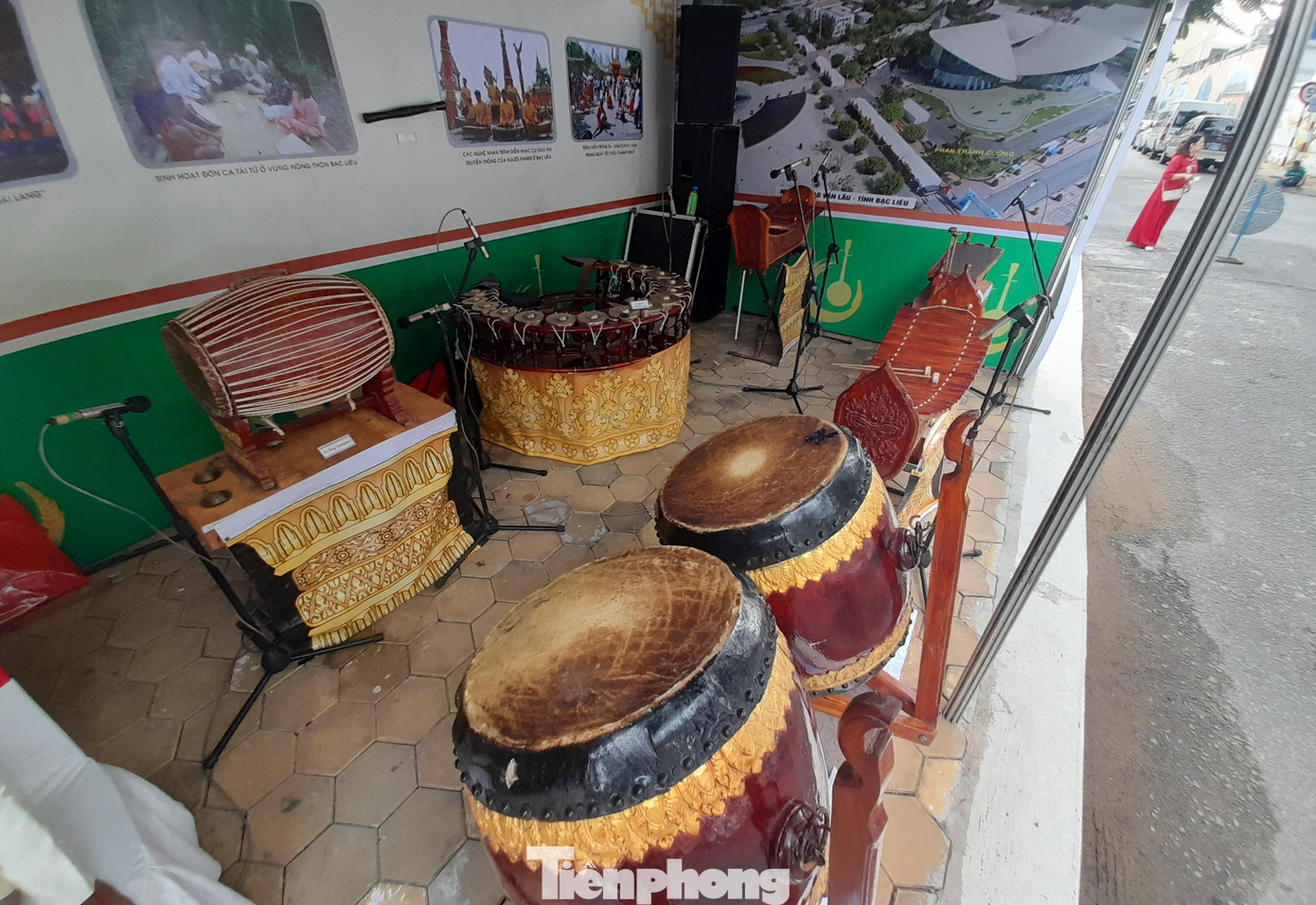 Bộ nhạc cụ đến từ Bạc Liêu.