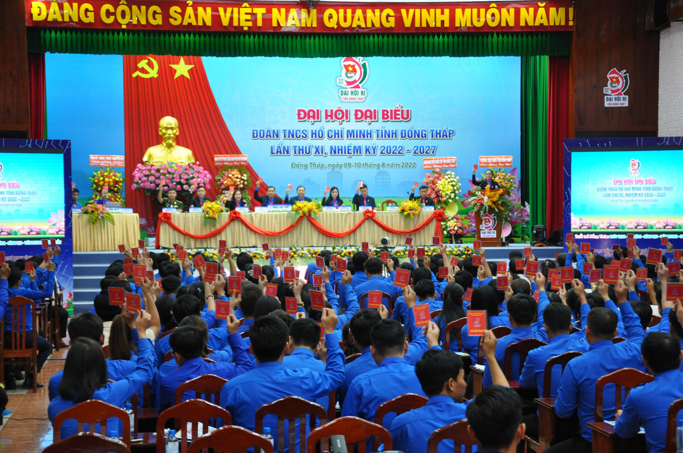 Đại hội đã bầu anh Huỳnh Minh Thức tiếp tục làm Bí thư Tỉnh Đoàn Đồng Tháp nhiệm kỳ 2022-2027.