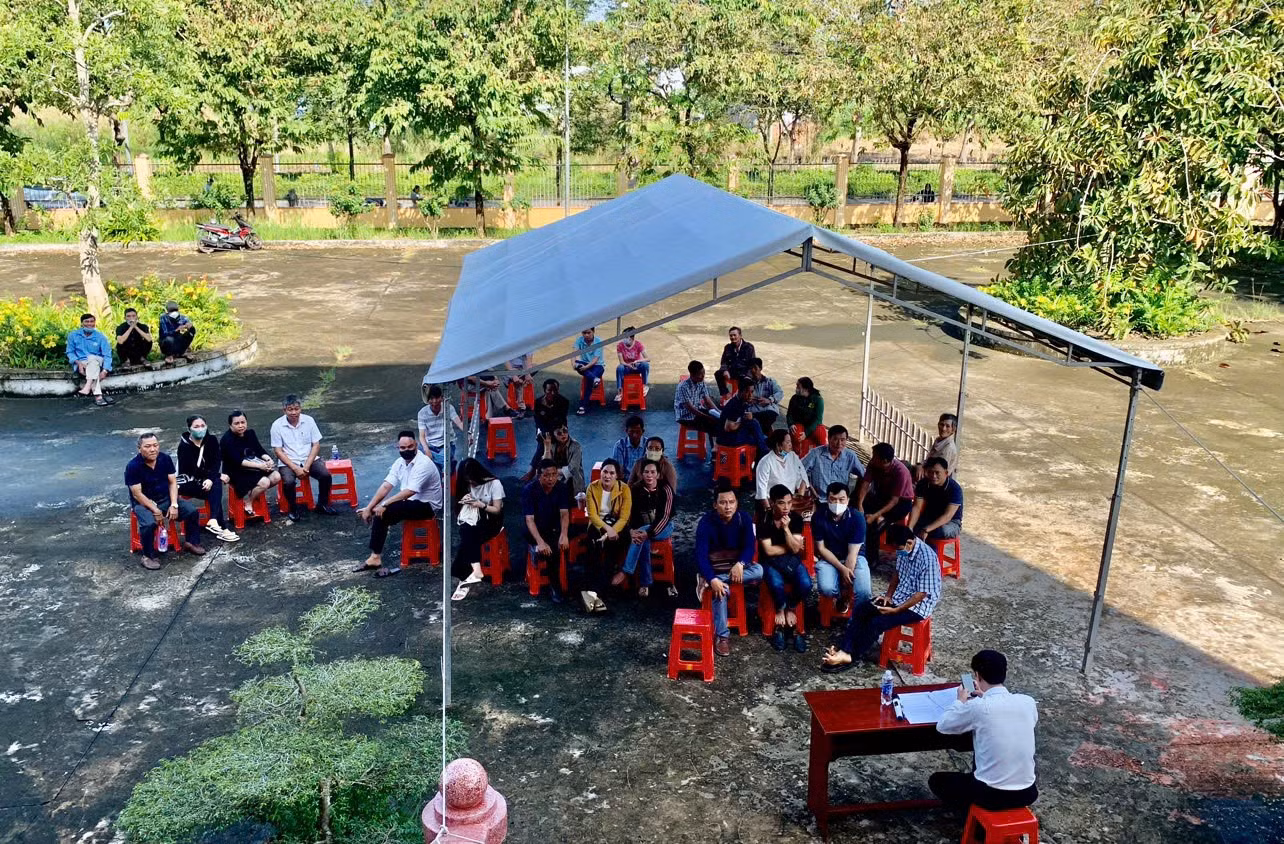 Gần 130 bị hại, người có quyền lợi và nghĩa vụ liên quan được triệu tập tham dự phiên tòa.