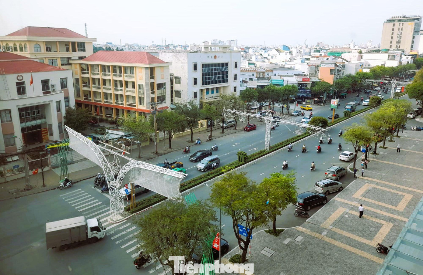 Một góc thành phố Cần Thơ. Ảnh: CK