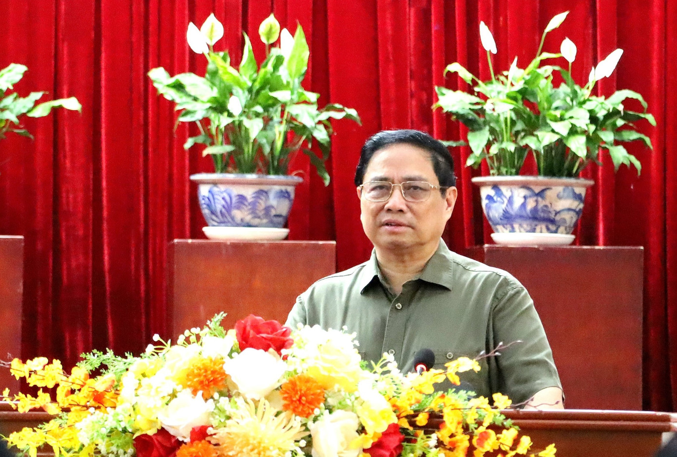 Thủ tướng Phạm Minh Chính phát biểu tại chương trình.