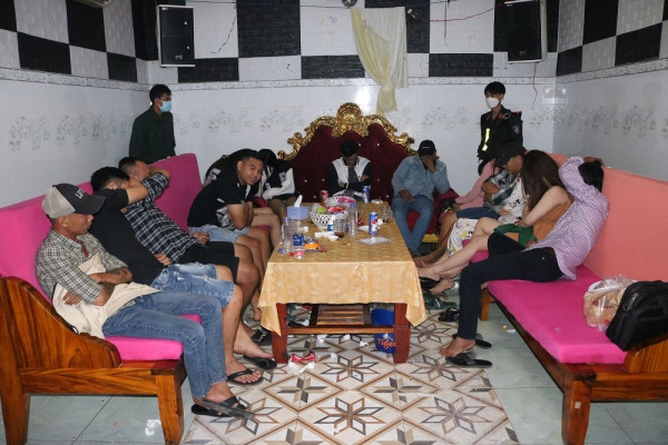 HIện trường vụ việc.