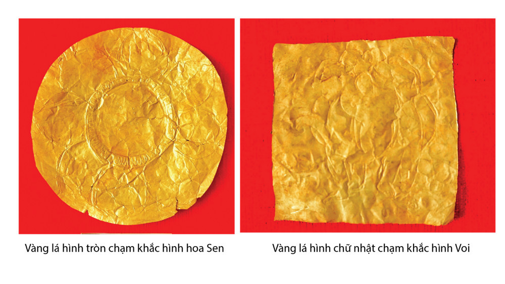 Bảo vật quốc gia Sưu tập vàng lá Châu Thành, Trà Vinh.