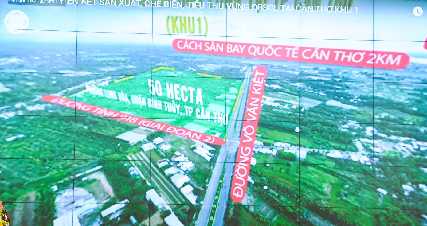 Vị trí khu 1 của Trung tâm liên kết, sản xuất, chế biến và tiêu thụ sản phẩm nông nghiệp vùng ĐBSCL tại Cần Thơ cách trung tâm thành phố Cần Thơ khoảng 7 km. Vị trí khu 1 của Trung tâm liên kết, sản xuất, chế biến và tiêu thụ sản phẩm nông nghiệp vùng ĐBSCL tại Cần Thơ cách trung tâm thành phố Cần Thơ khoảng 7 km.