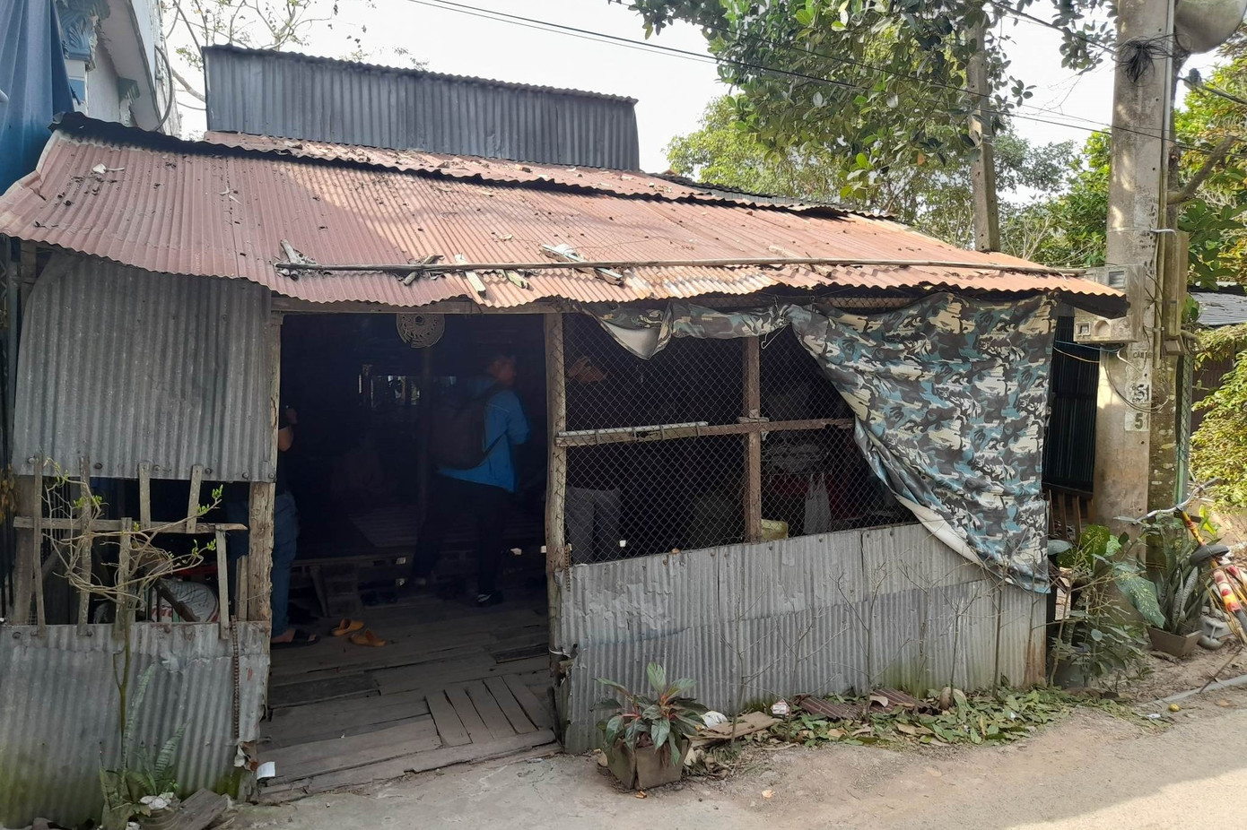 Nhà của gia đình Hạo Nam. Nhà của gia đình Hạo Nam.