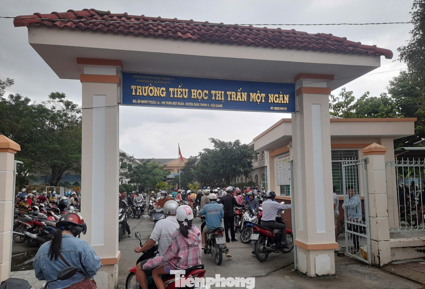 Trường Tiểu học Thị trấn Một Ngàn.