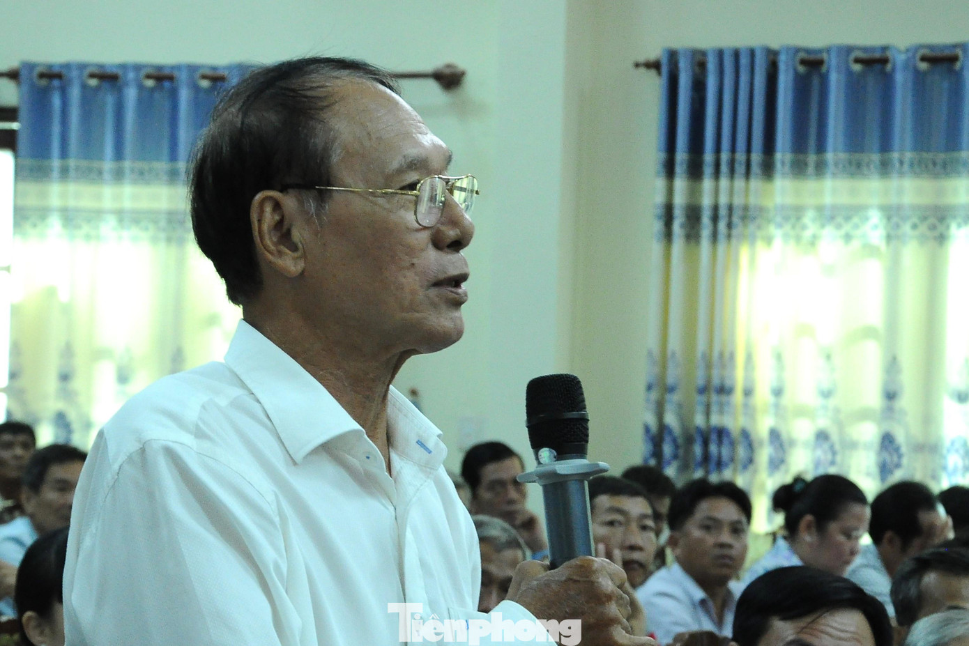 Cử tri Dương Văn Bé (quận Cái Răng, TP Cần Thơ). Ảnh: Cảnh Kỳ Cử tri Dương Văn Bé (quận Cái Răng, TP Cần Thơ). Ảnh: Cảnh Kỳ